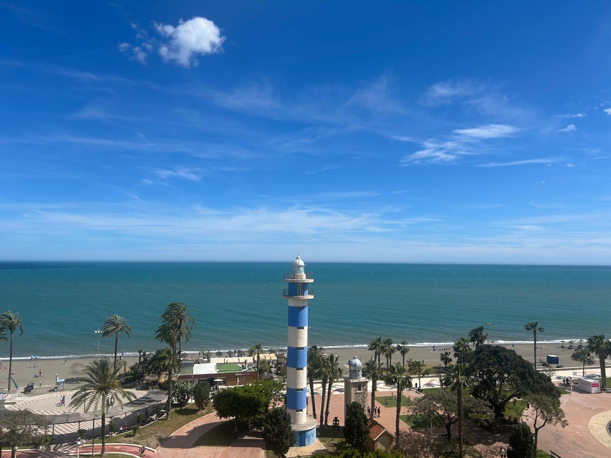 Piso A 50 M Del Mar - Mejores Vistas De Torre Del Mar Buitenkant foto